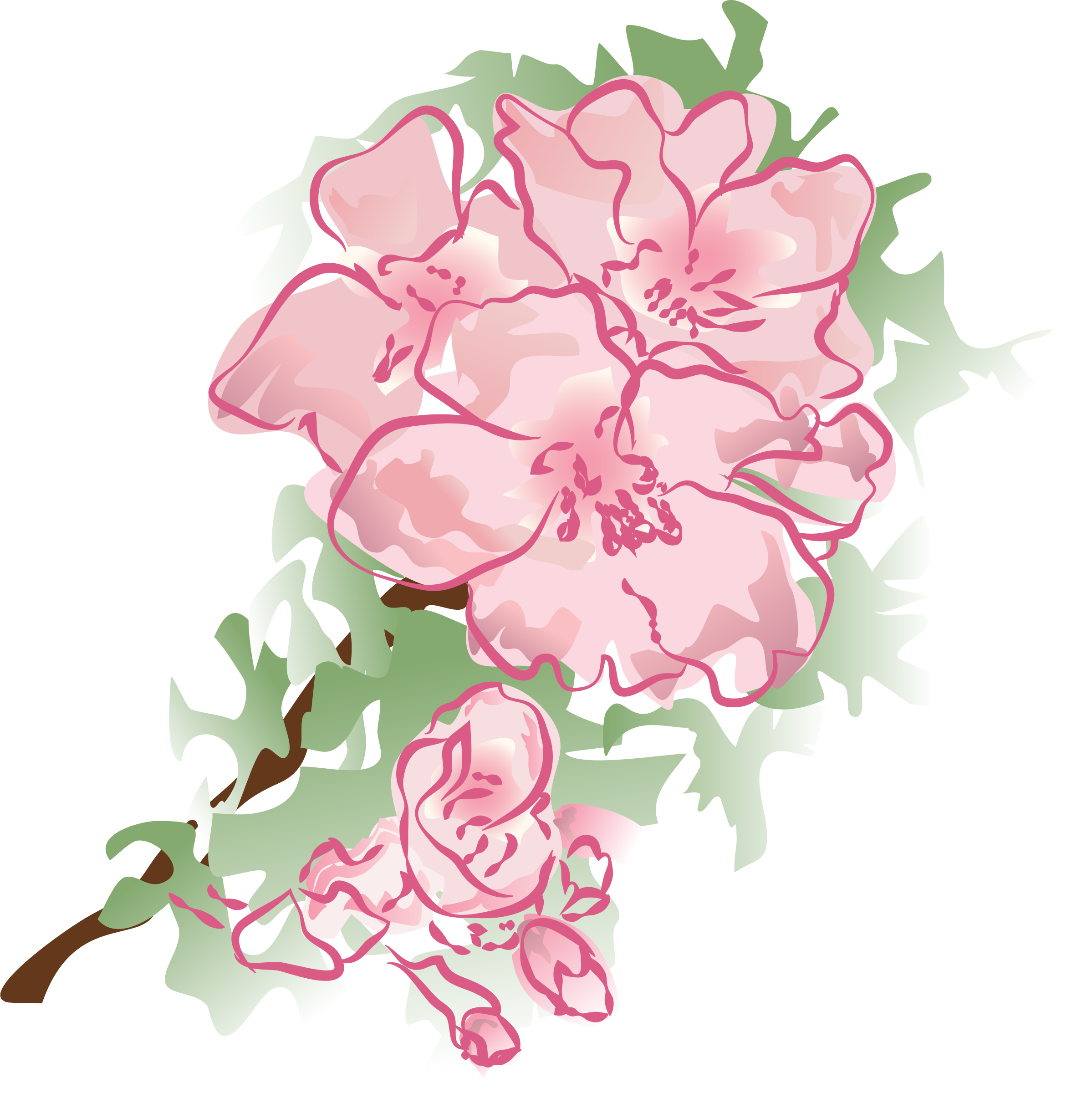 flower clipart watercolor