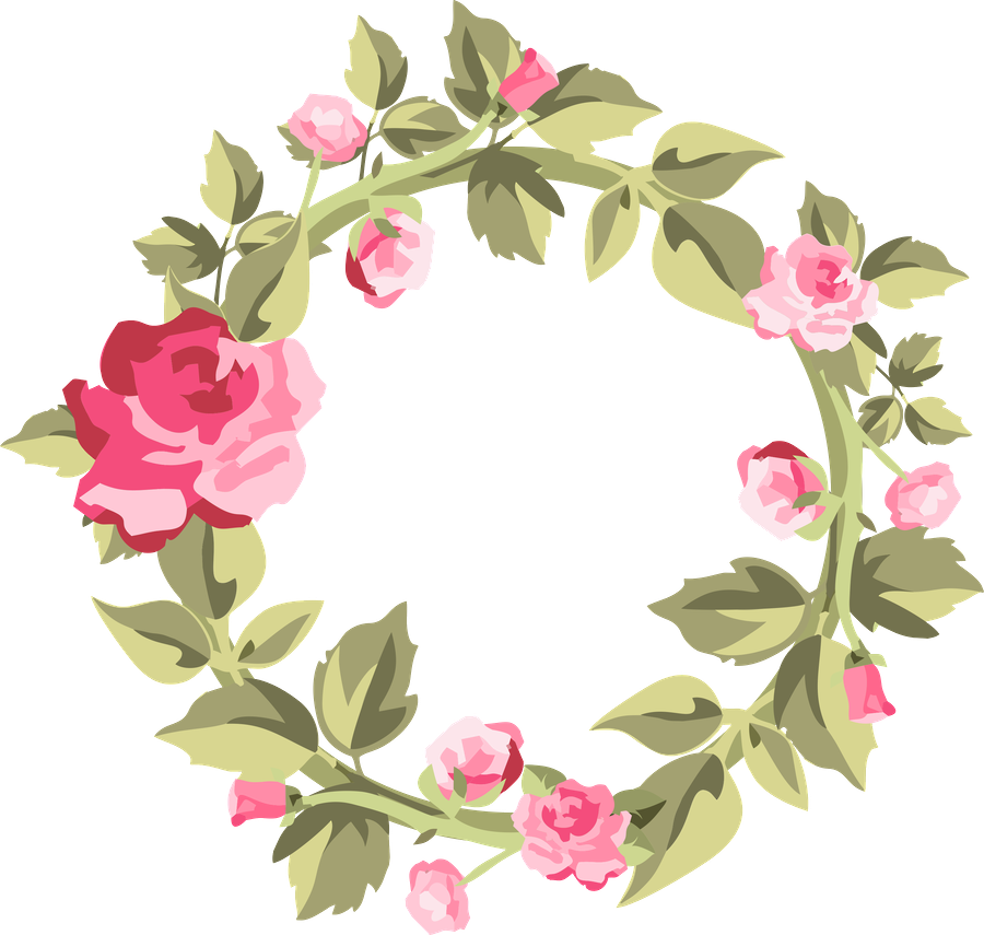 Hibiscus clipart wreath. Wedding invitation shabby chic
