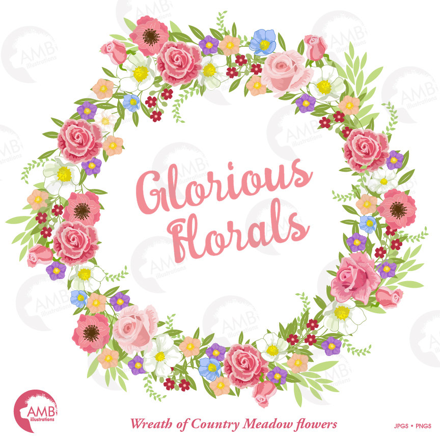 clipart wedding floral