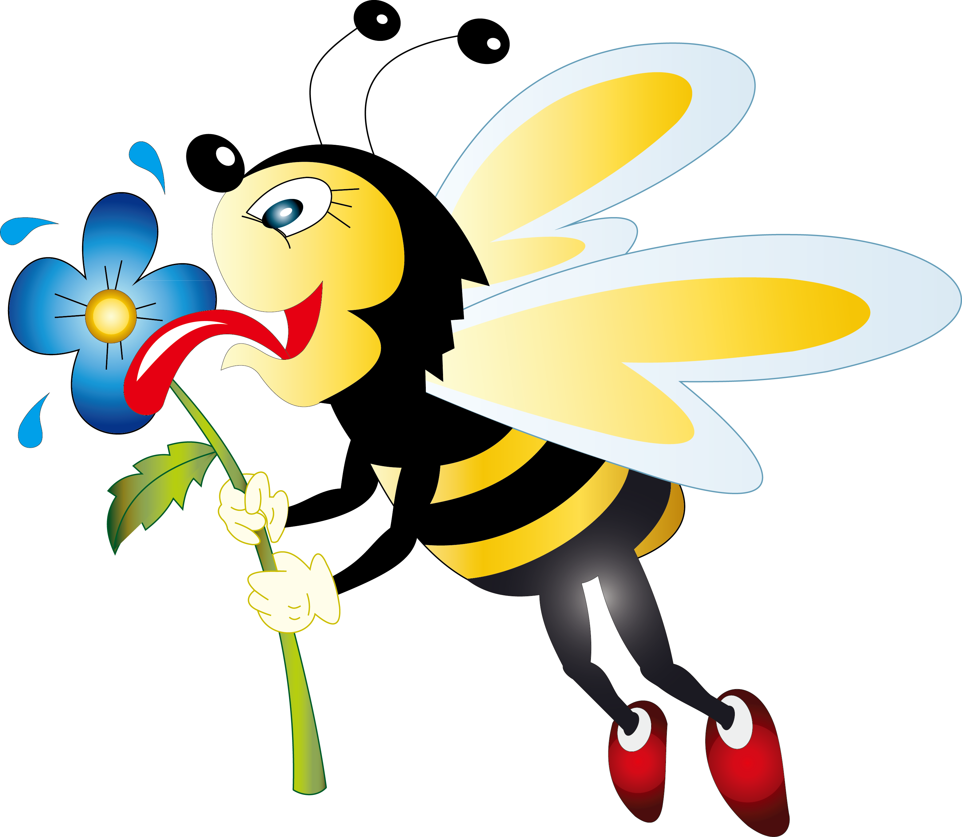 Honey clipart worker bee, Honey worker bee Transparent FREE 