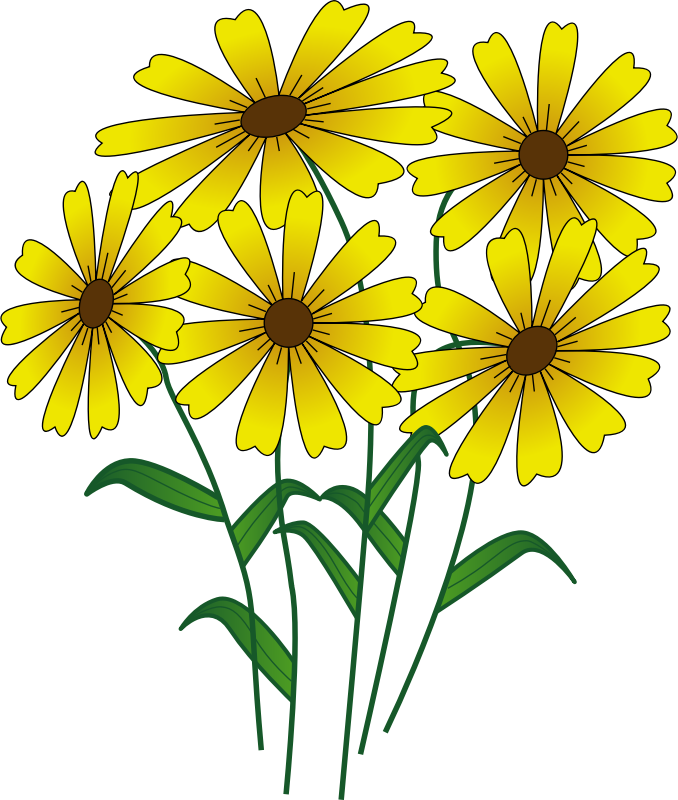 Medium image png . Clipart flowers cartoon