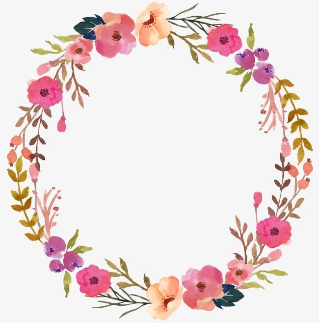 Floral Clipart Circle Floral Circle Transparent Free For Download On Webstockreview 2021 Floral pattern for surface design in floral tangle with contour flowers in doodling style, birds and seamless border on transparent background. floral clipart circle floral circle