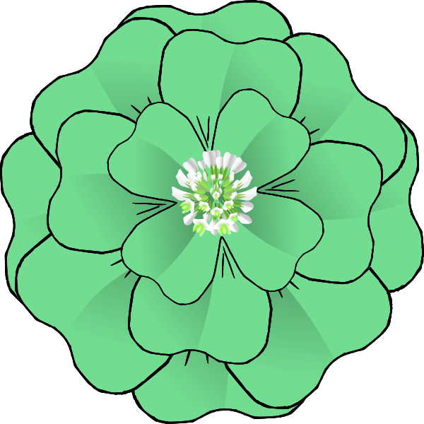 flowers clipart leaves