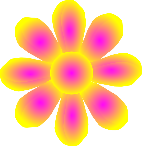 clipart flowers yellow