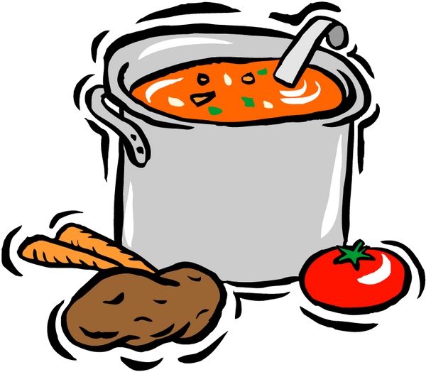 Soup s on nd. Clipart food building