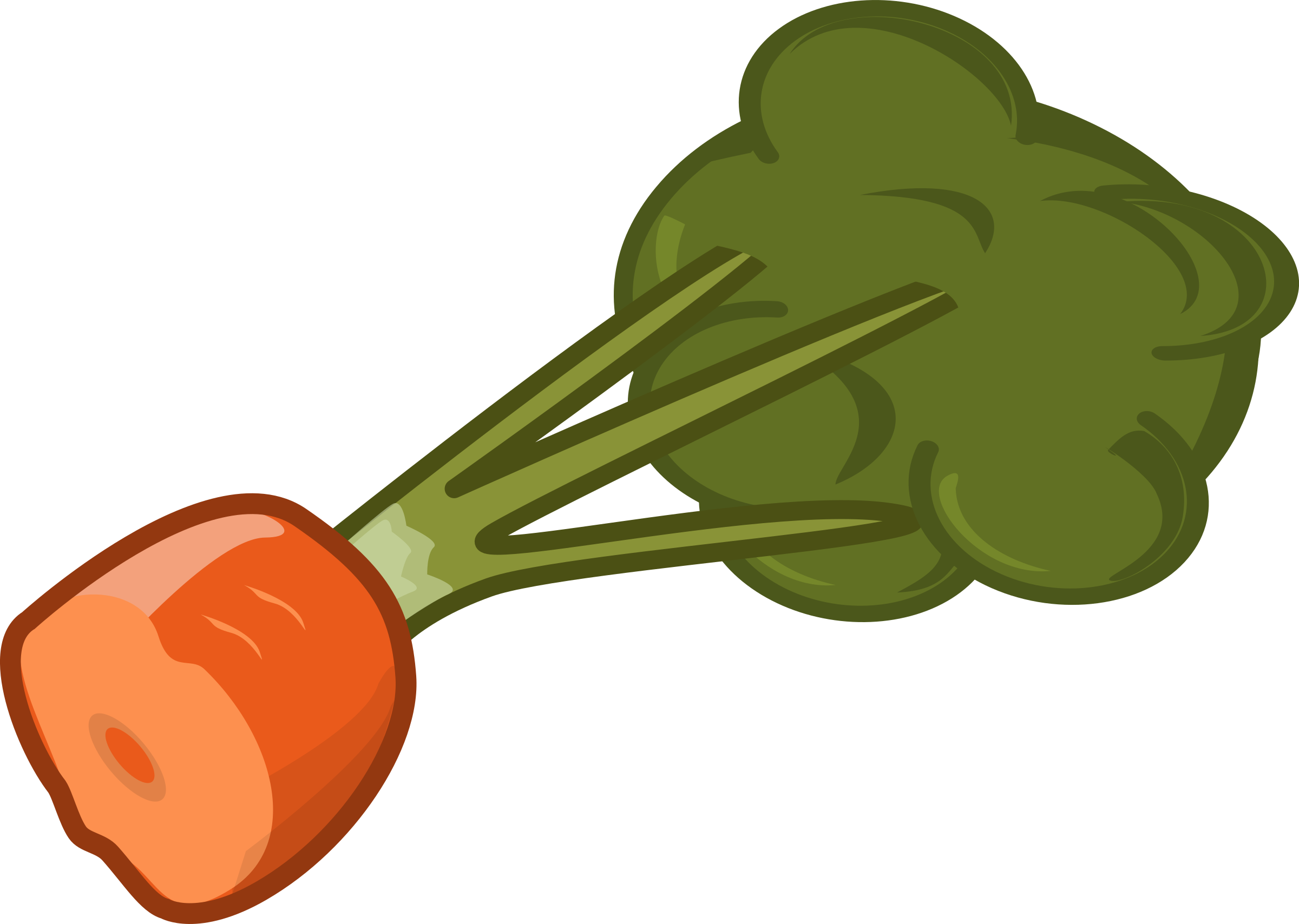 clipart people carrot