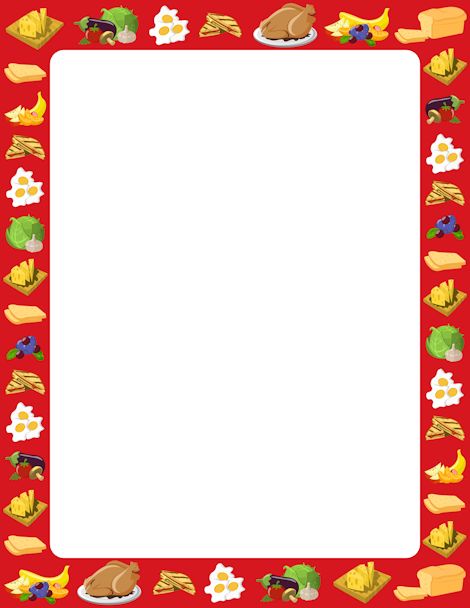 Clipart food frame. Free cliparts download clip