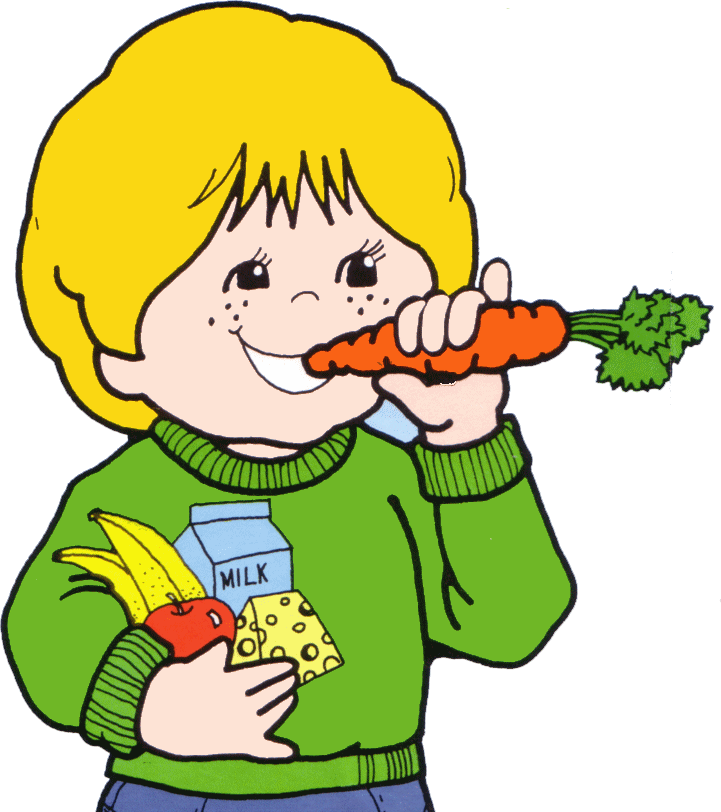 Clipart food kid.  collection of kids