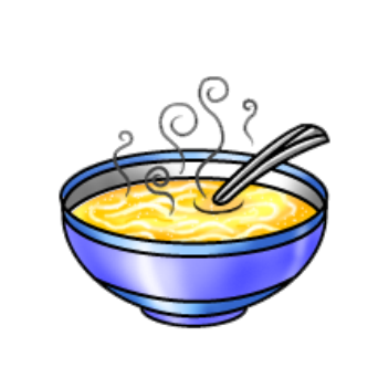 pasta clipart macaroni soup