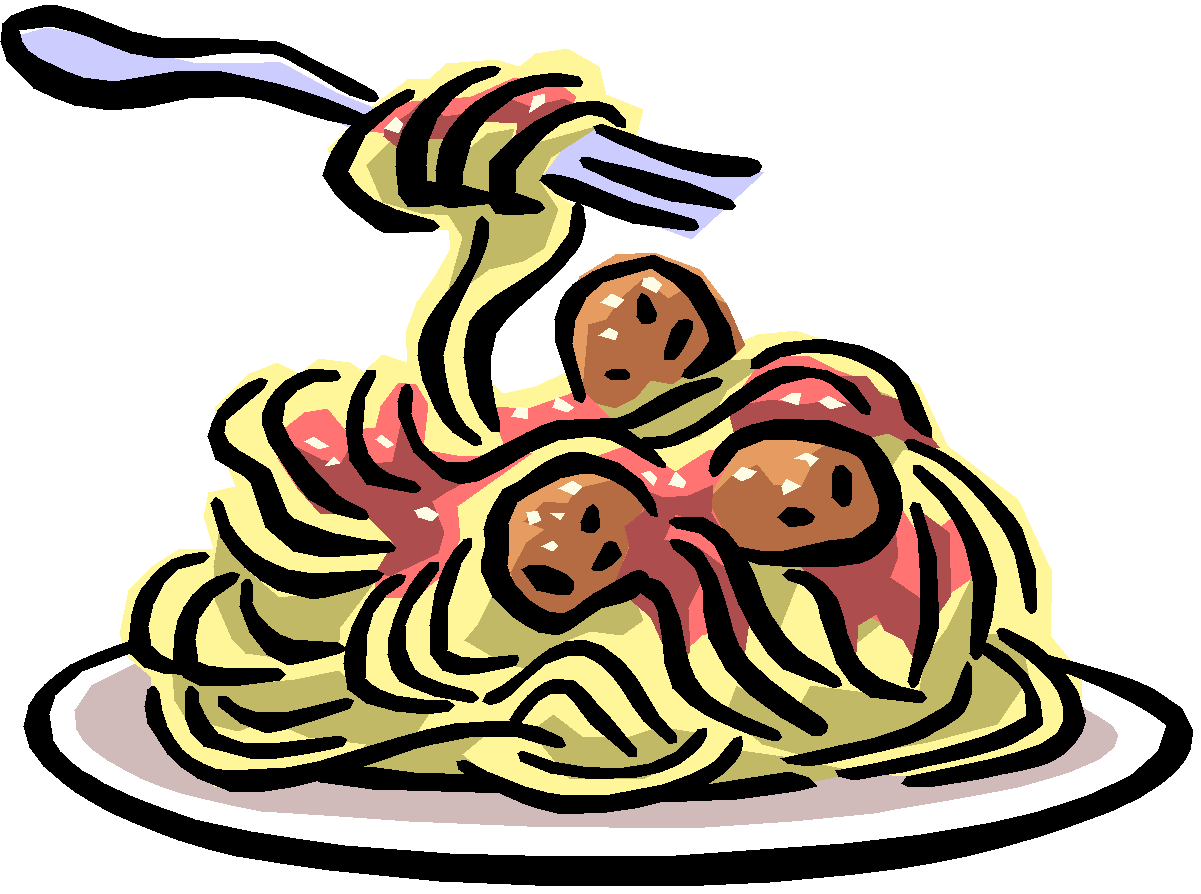 Free for spaghetti real. Dinner clipart pasta dinner