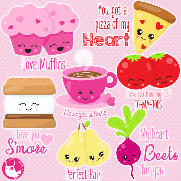 valentine clipart food