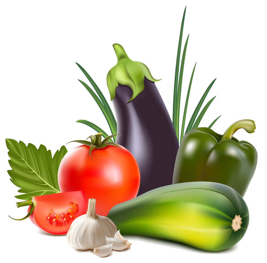 Clipart vegetables silhouette. Organic food vegetable fruit