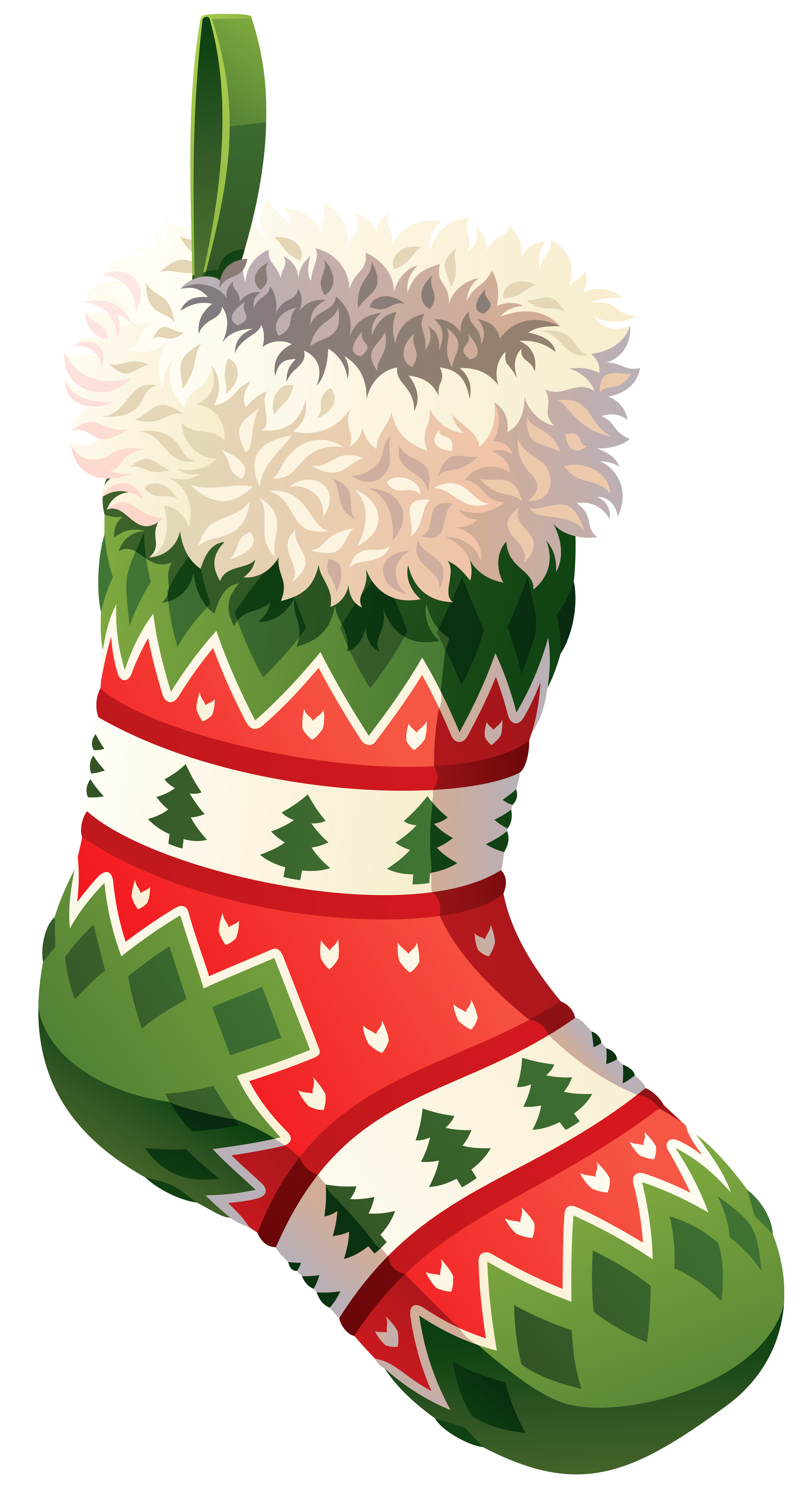 Christmas stocking png clip. 