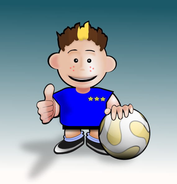 moving clipart football
