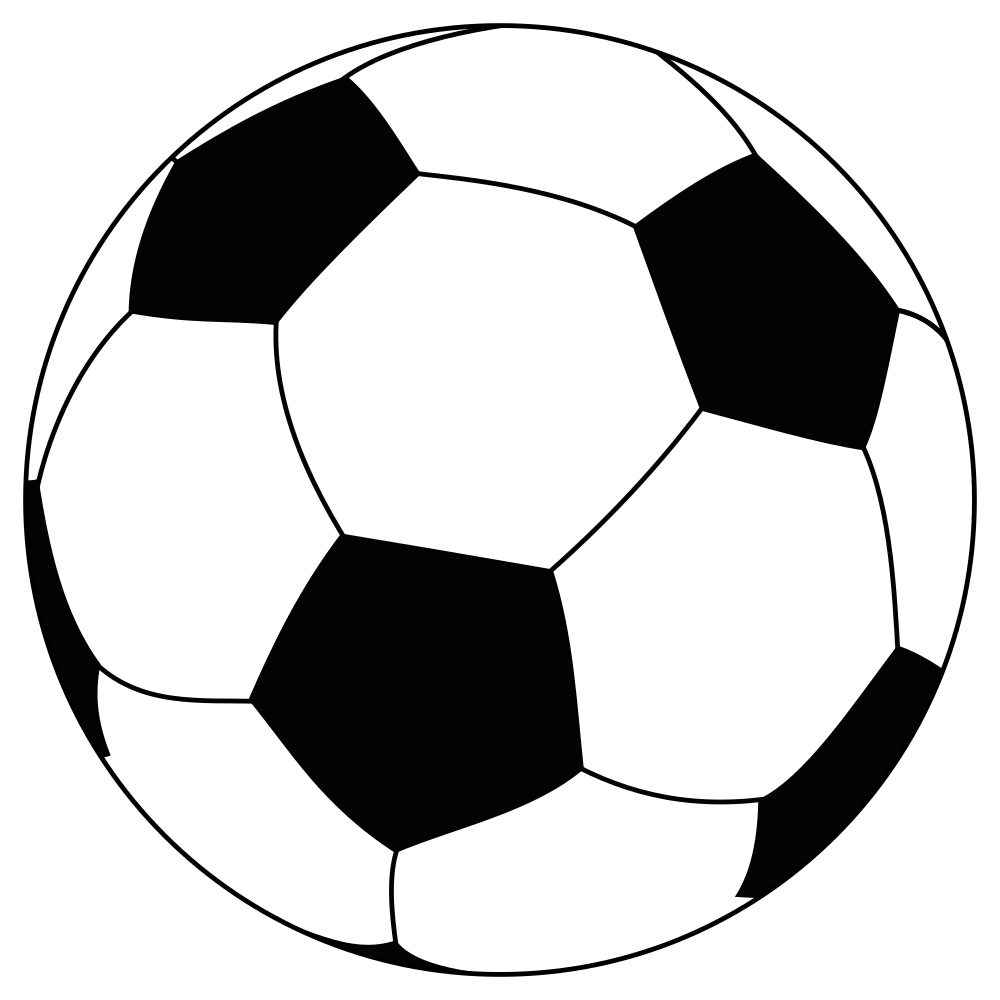 File soccerball svg wikimedia. Clipart football foot ball