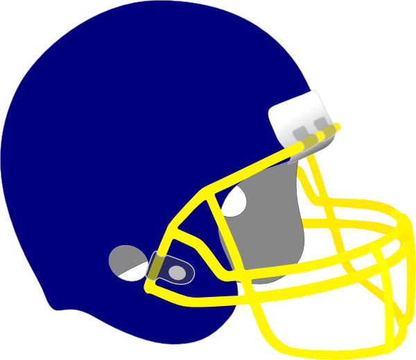 homecoming clipart blue gold