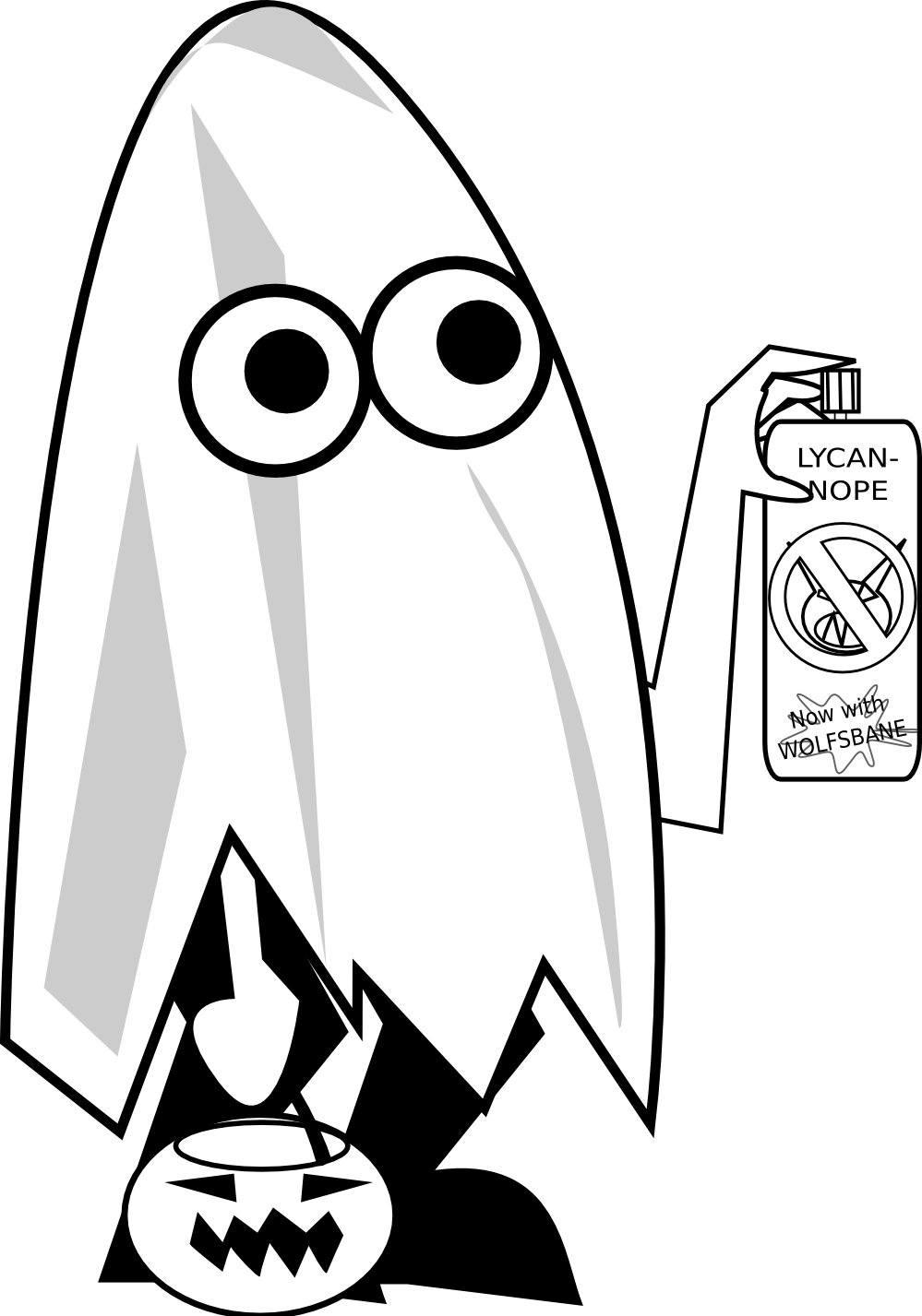 Halloween clipart black and white.  collection of football