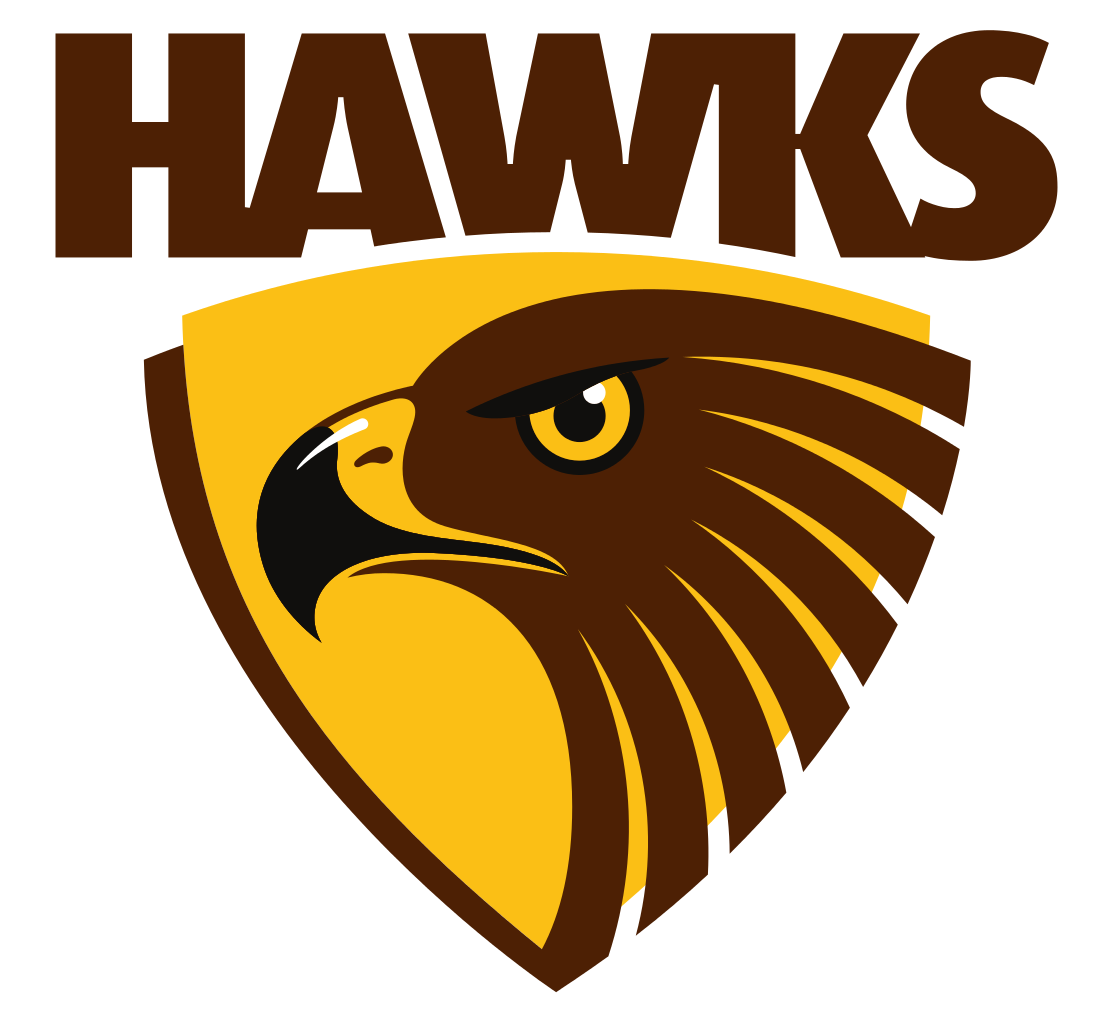 Clipart football hawk. Congratulations to hawthorn fc