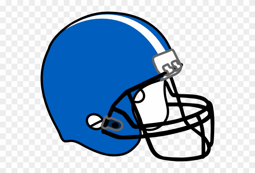 Clipart football light. Blue helmet pinclipart 