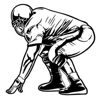 Football clipart linemen. Lineman free download best