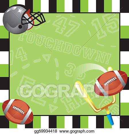 clipart football party