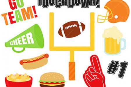 clipart football tailgate party
