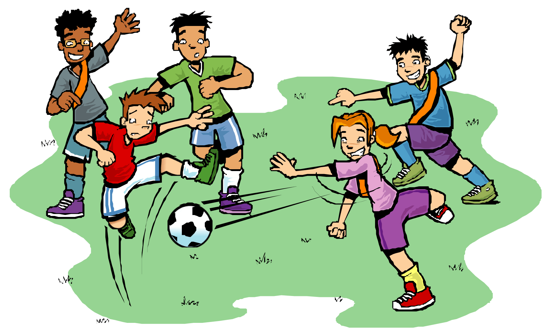 Free football time cliparts. Games clipart outside game