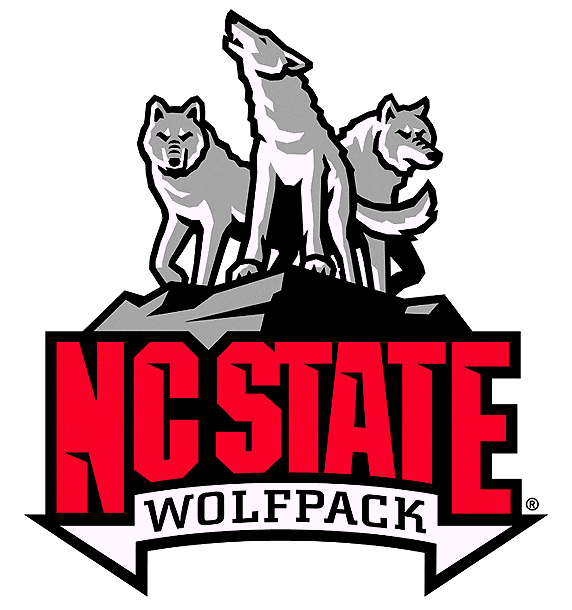 Wolf clipart football. Nc state will wear