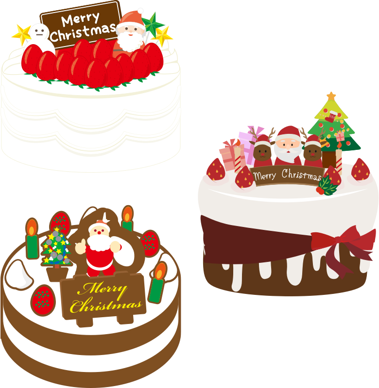 clipart forest christmas