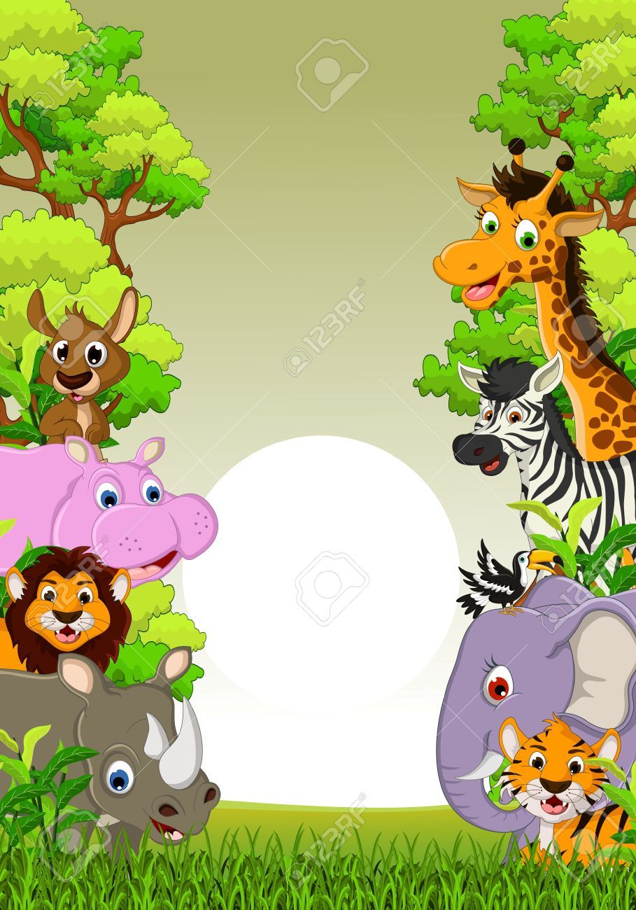 clipart forest cute forest background