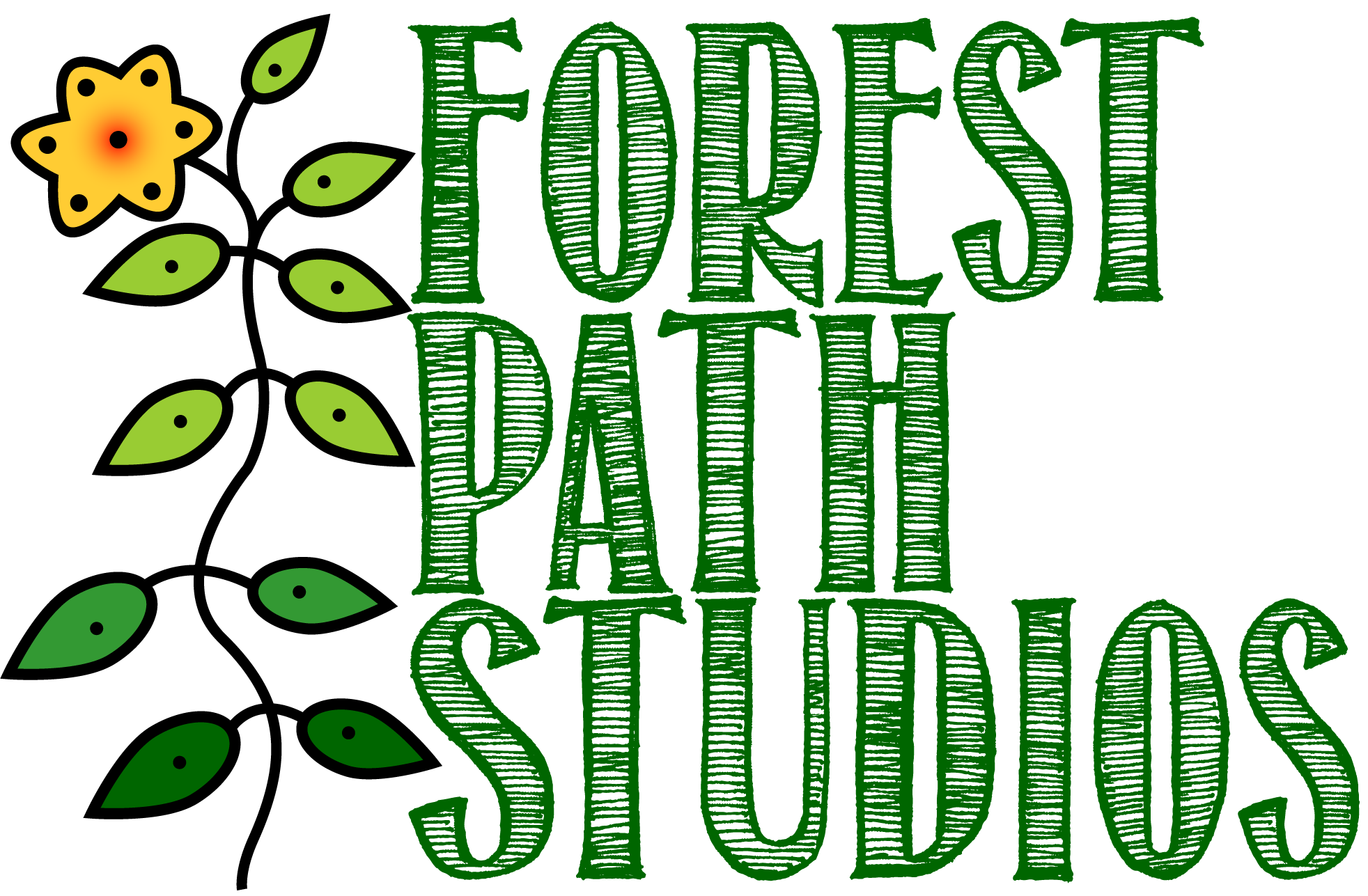 Clipart forest forest path. Gallery studios