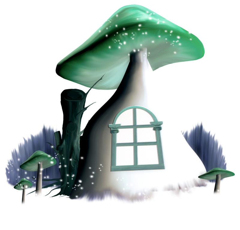 clipart forest house