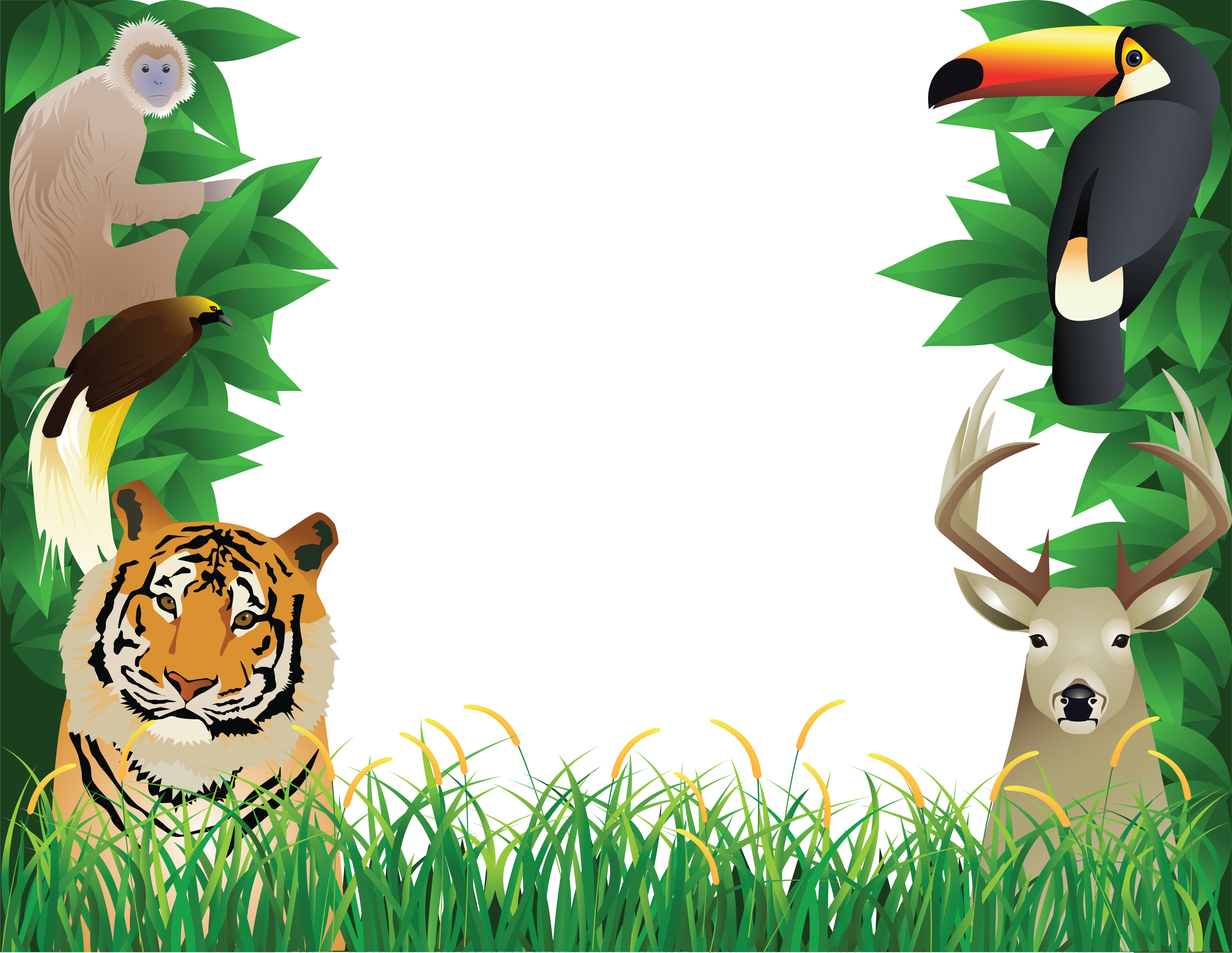  collection of animal. Jungle clipart wallpaper jungle