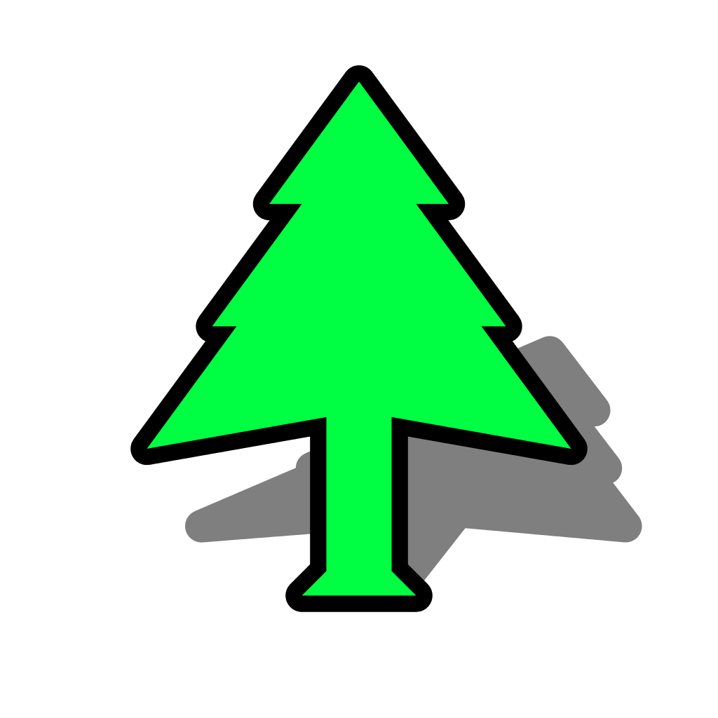 File map symbol svg. Clipart forest state park