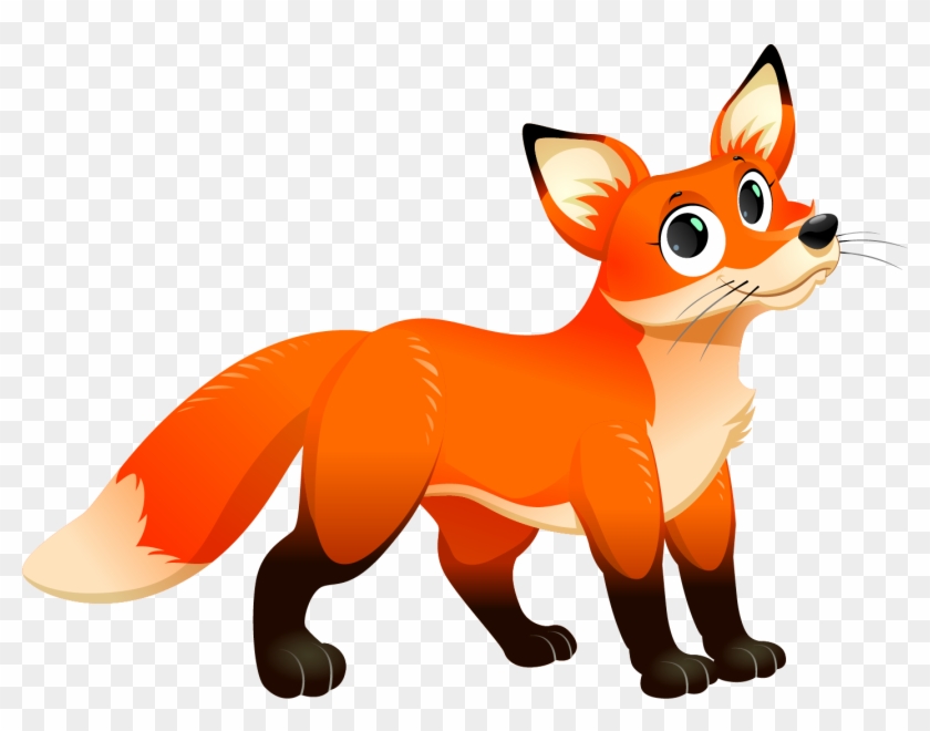 clipart fox animated