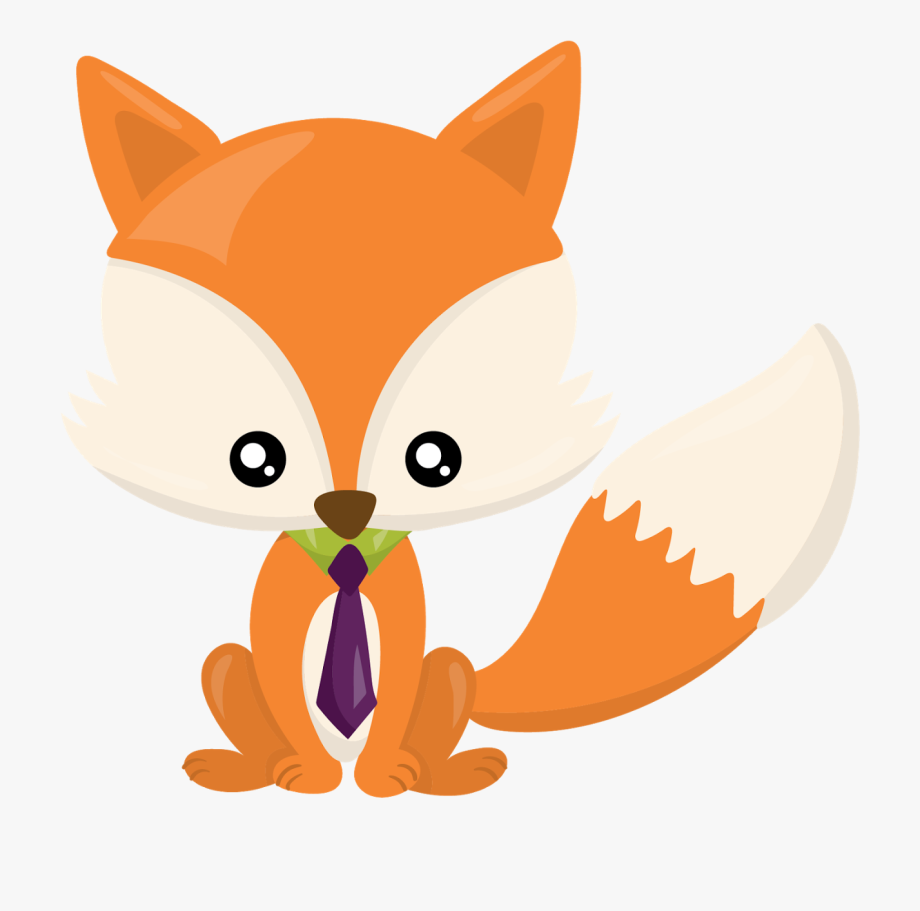 clipart fox cartoon