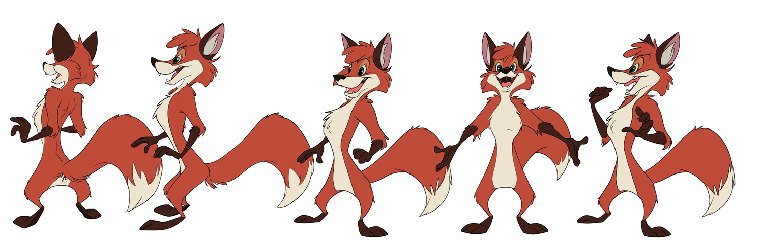 clipart fox character