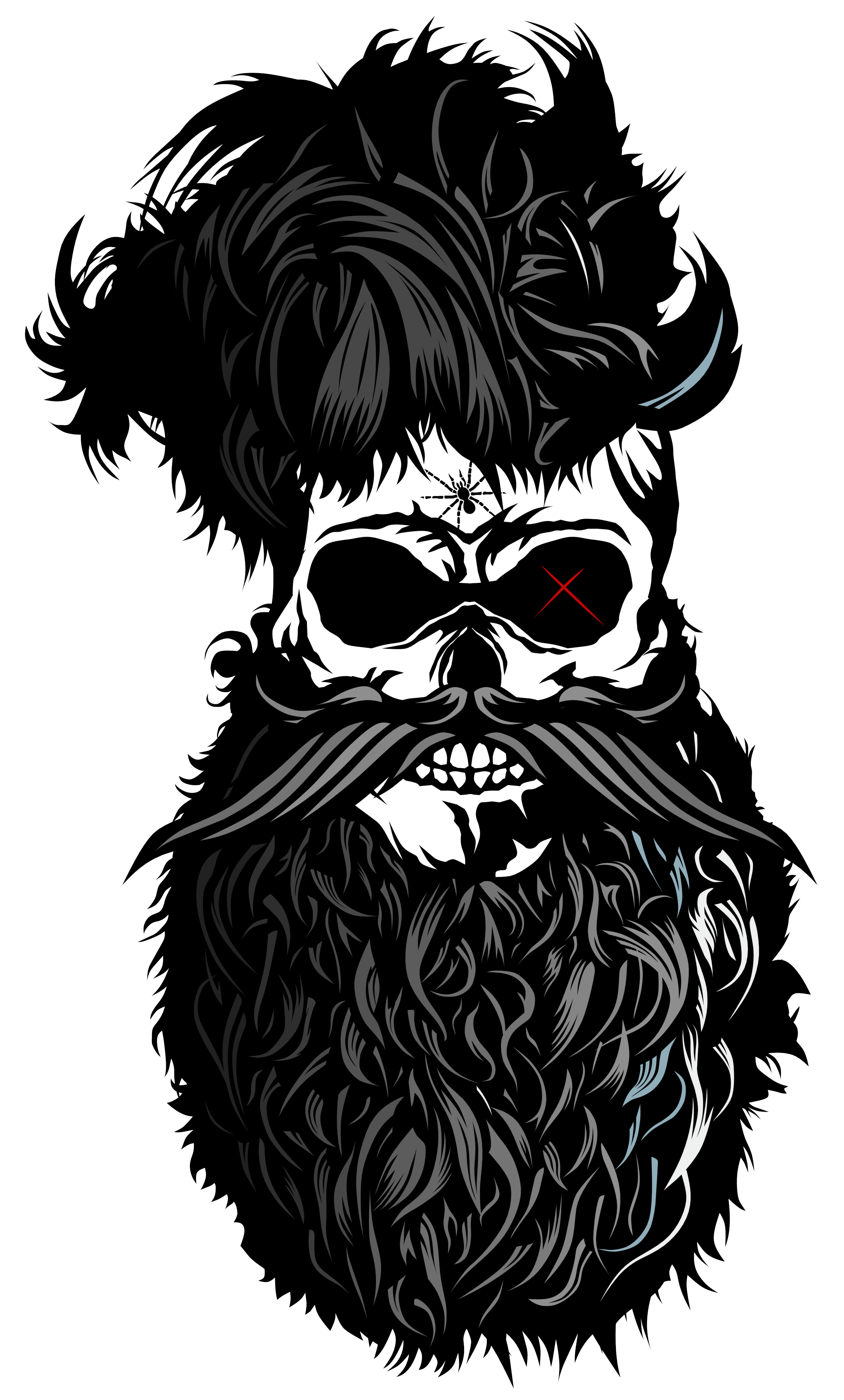 grim reaper clipart hipster