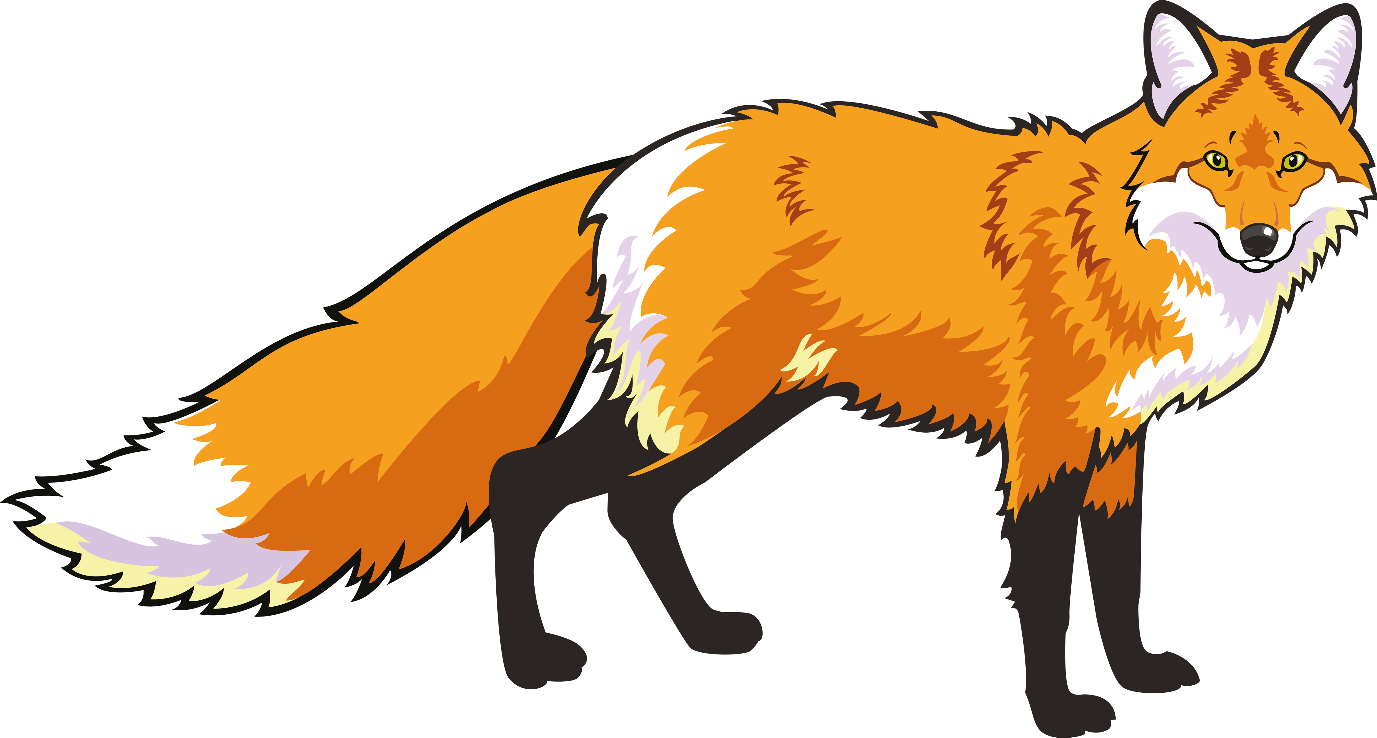 Red royalty free clip. Clipart fox dhole