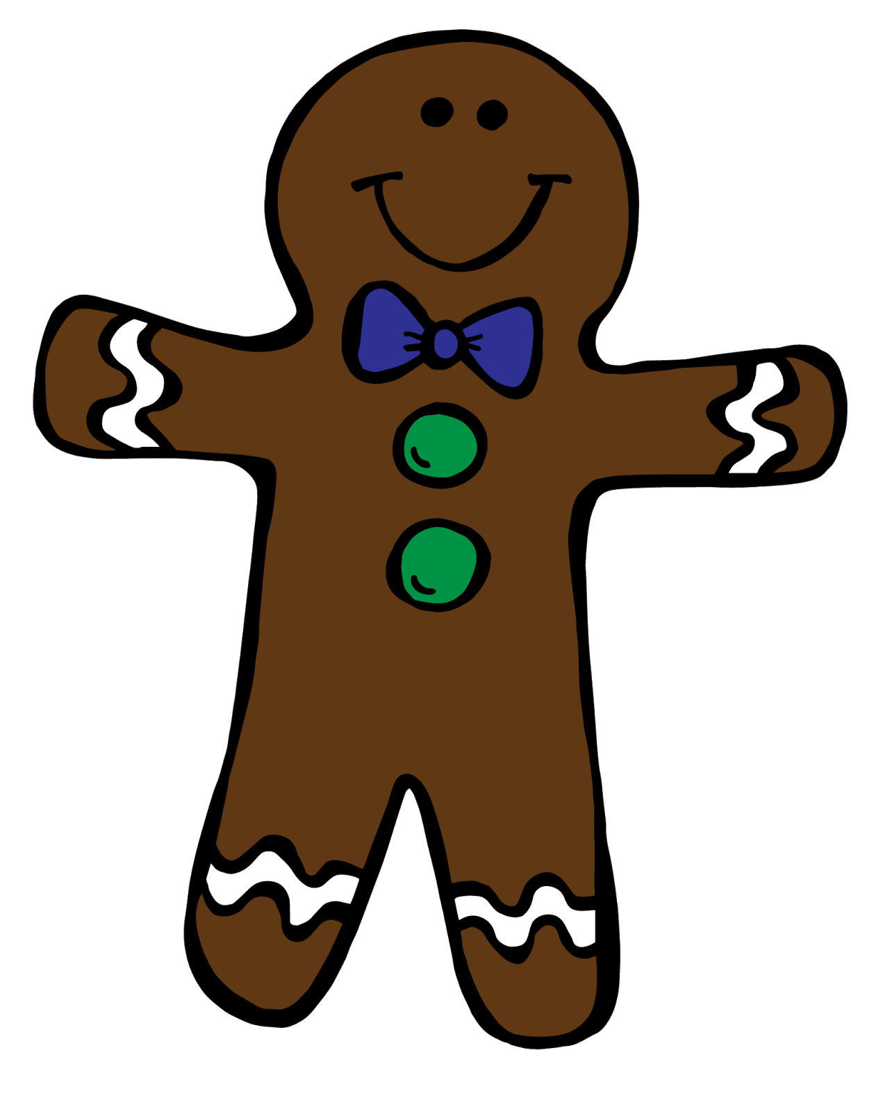 Gingerbread clipart character. Man jokingart com