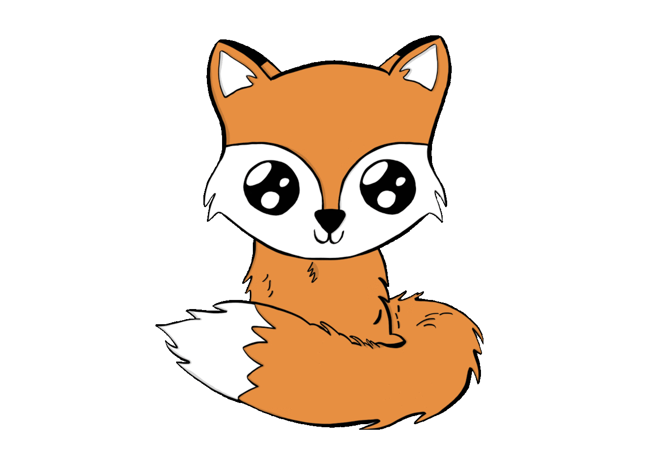 kawaii clipart fox kawaii fox transparent free for