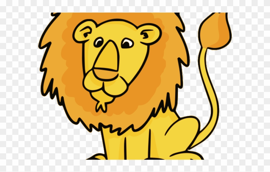 clipart lion transparent background