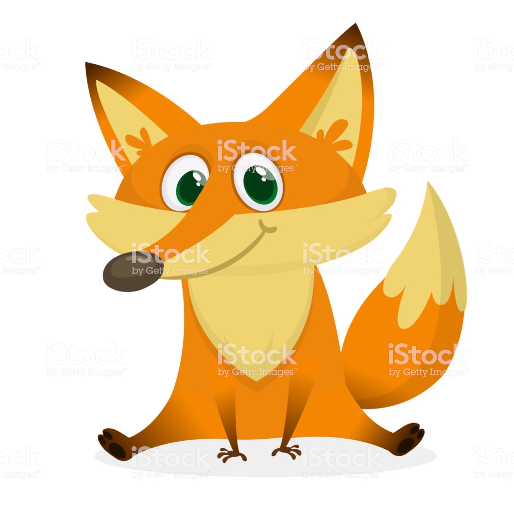 clipart fox simple