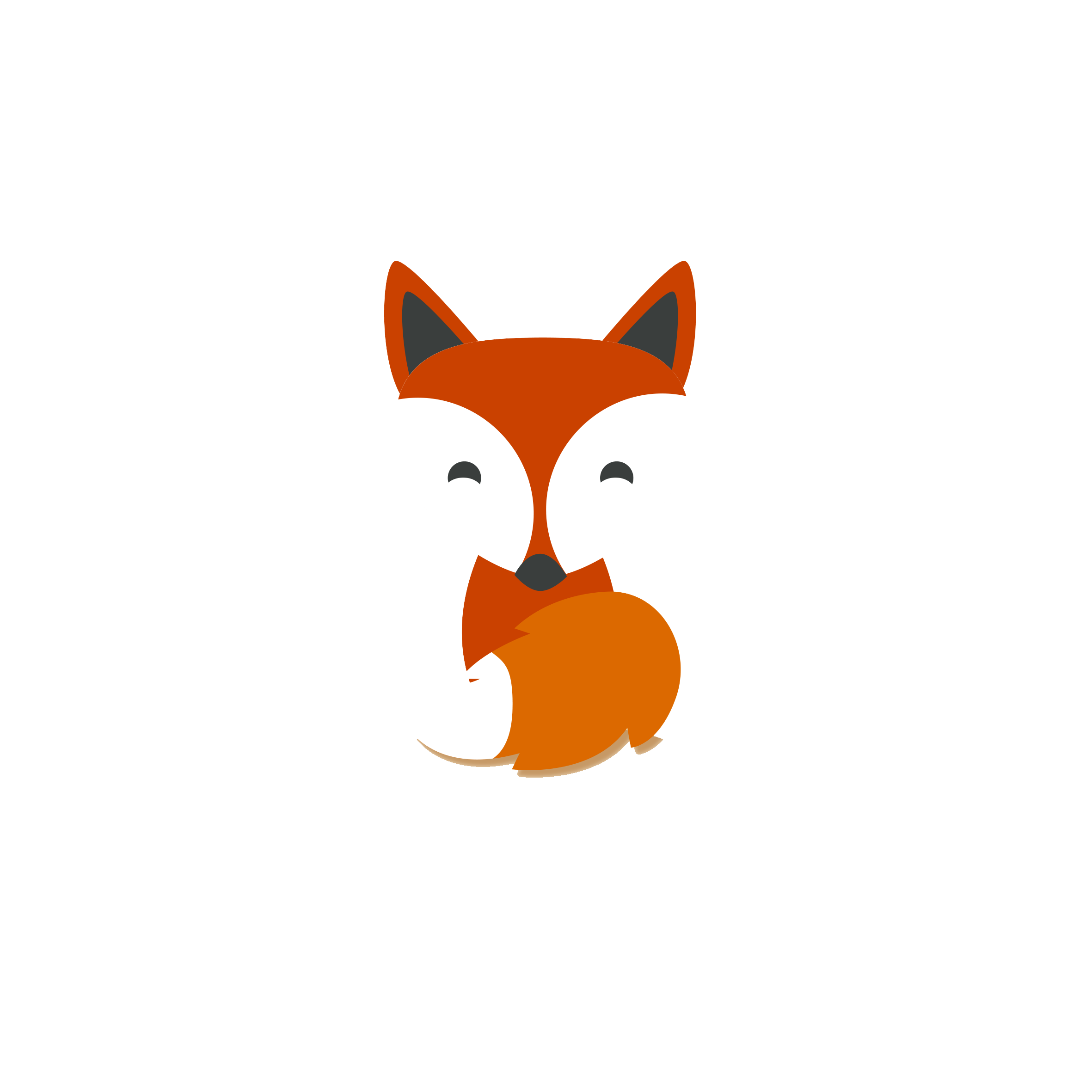 clipart fox small fox