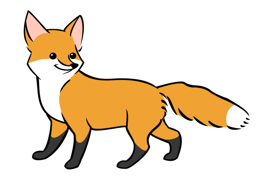 fox clipart bmp