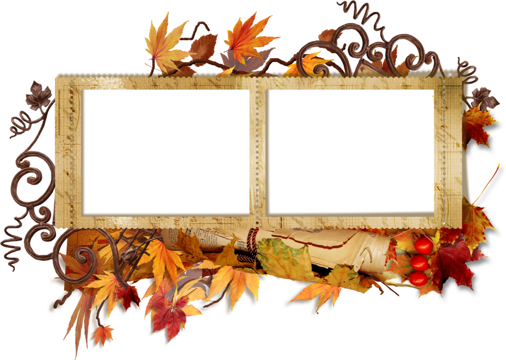 frame clipart autumn
