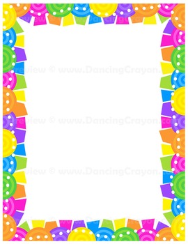 Clipart frames colorful. Clip art and borders