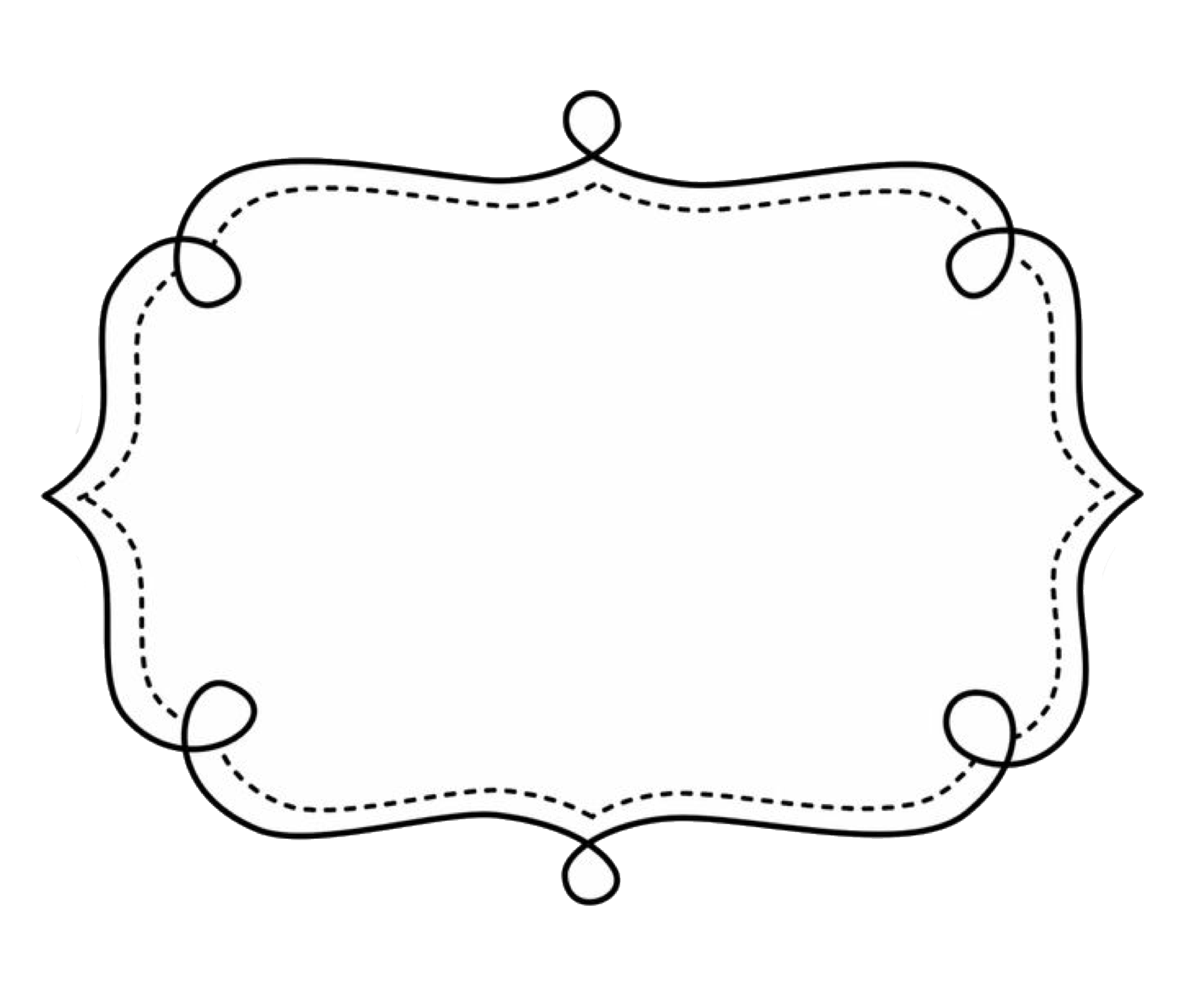 Clipart frame doodle, Clipart frame doodle Transparent FREE for
