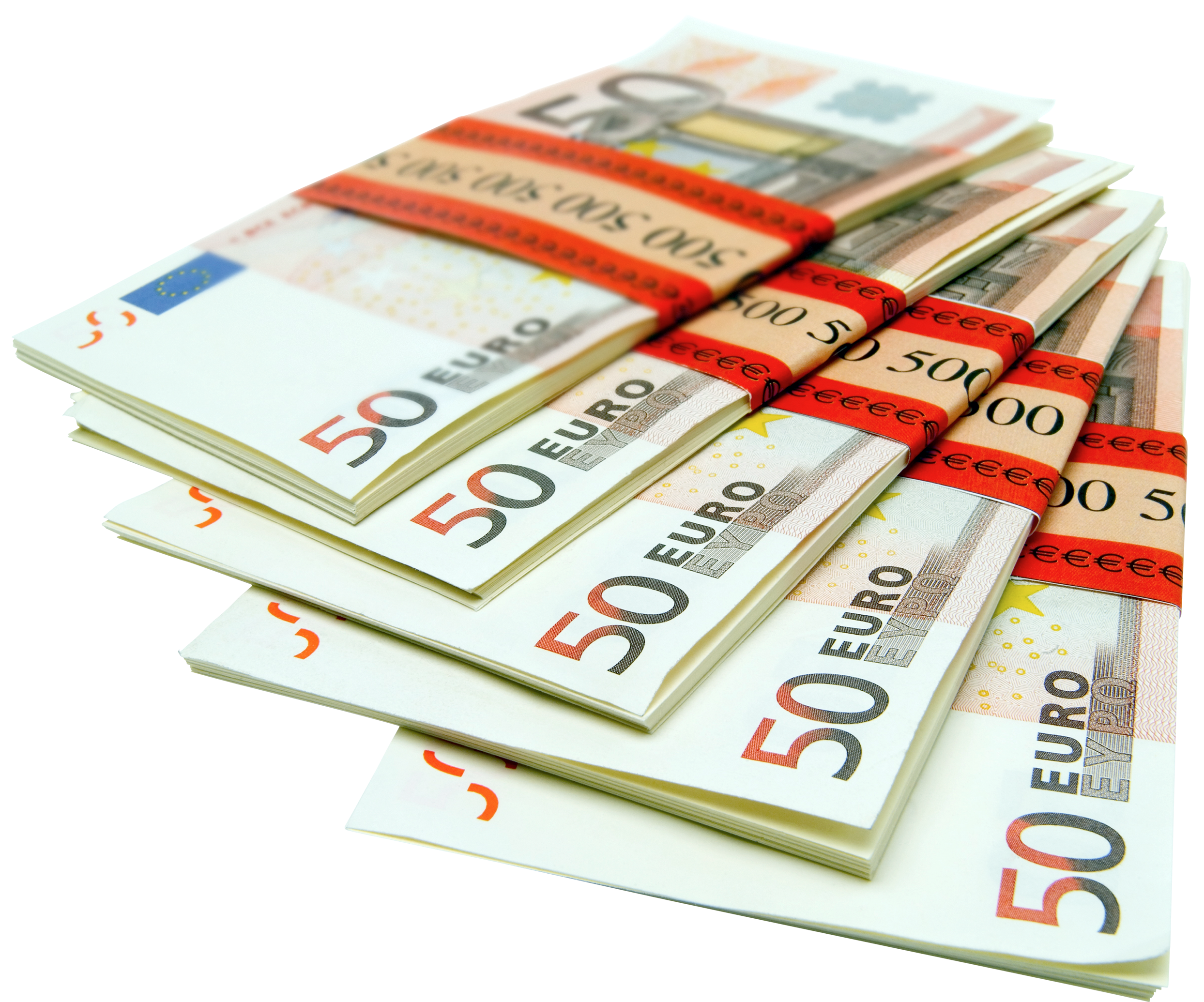 Bundles euro png picture. Clipart money banner