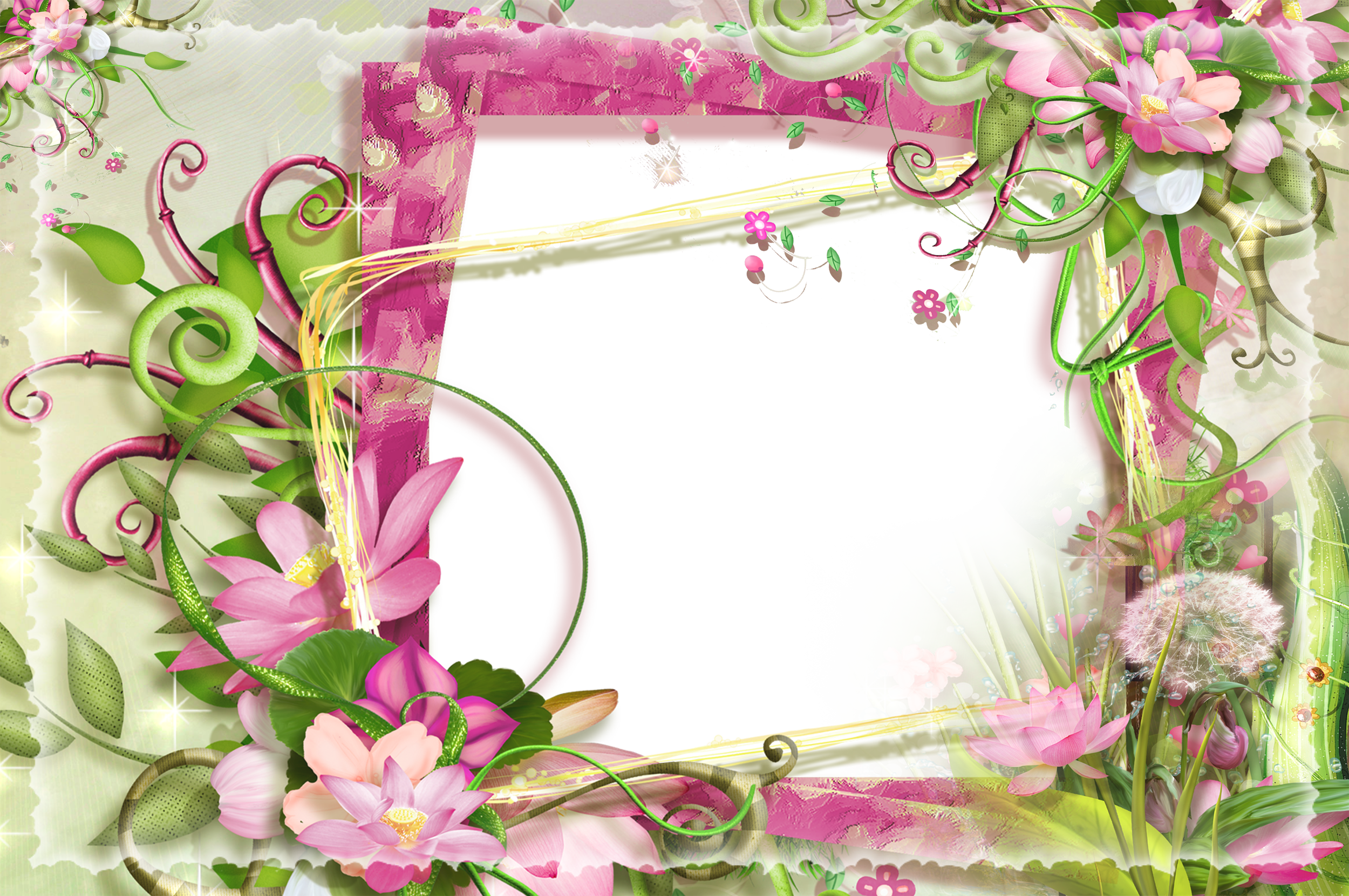 clipart frames nature